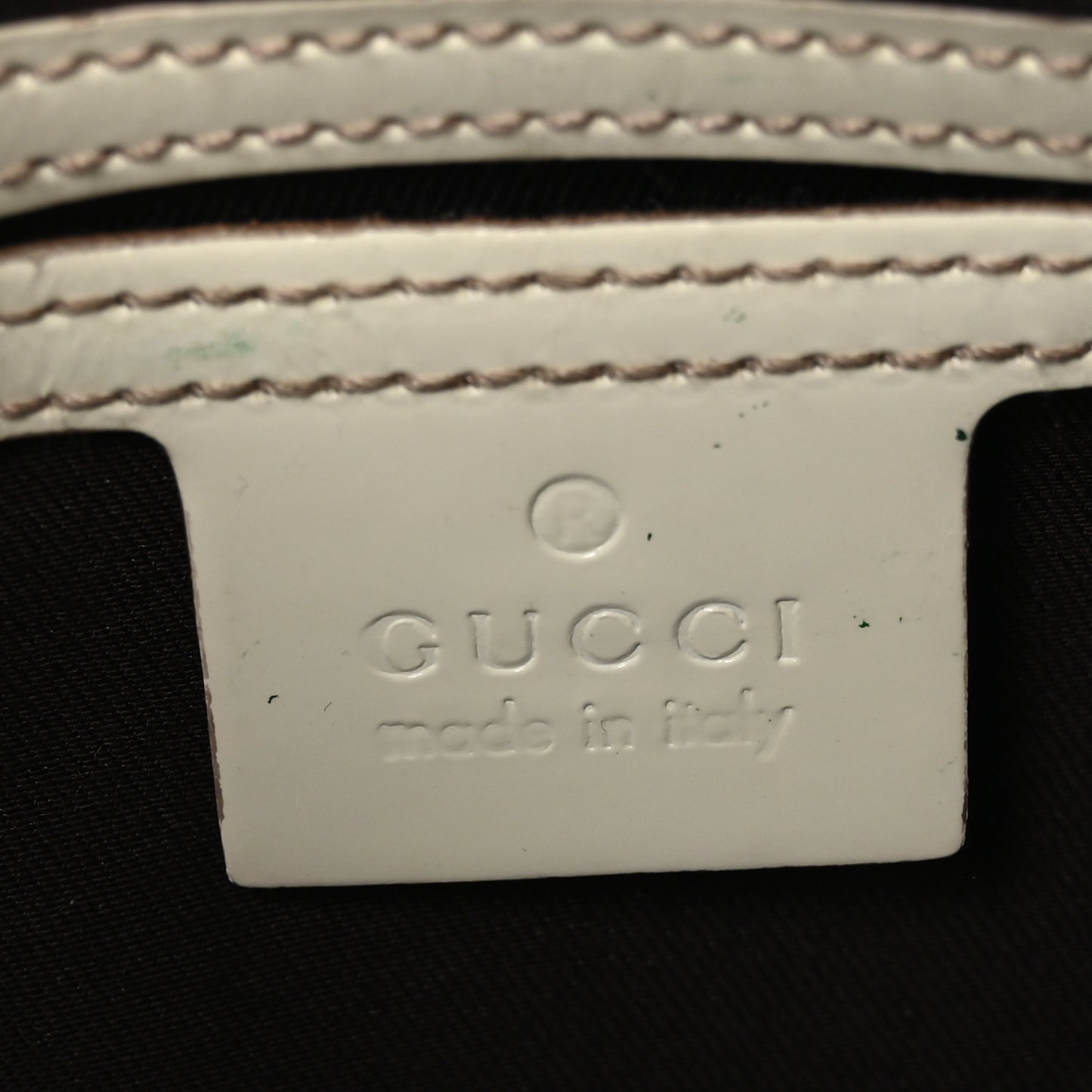 GG Plus Monogram Small Joy Boston White