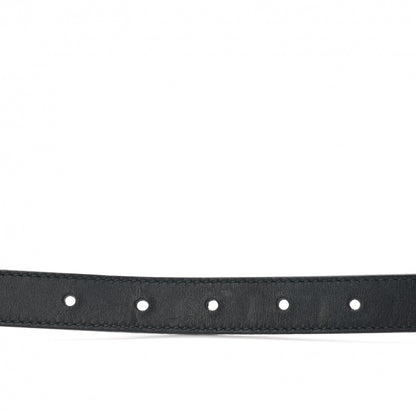 Gucci Calfskin Double G 20mm Belt 80 32 Black 5 of 8
