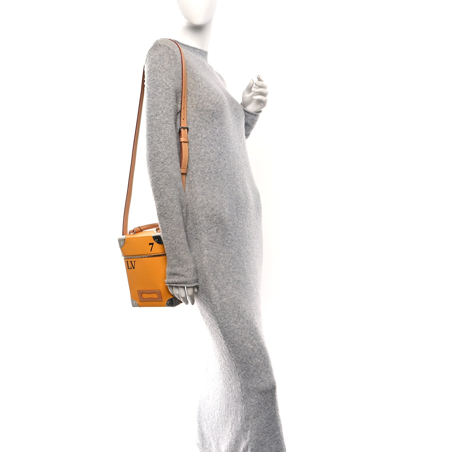 Louis Vuitton Pochette Trunk Verticale Saffron 2 of 9