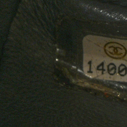 Chanel Patent Quilted Maxi Single Flap Grey 5 of 10