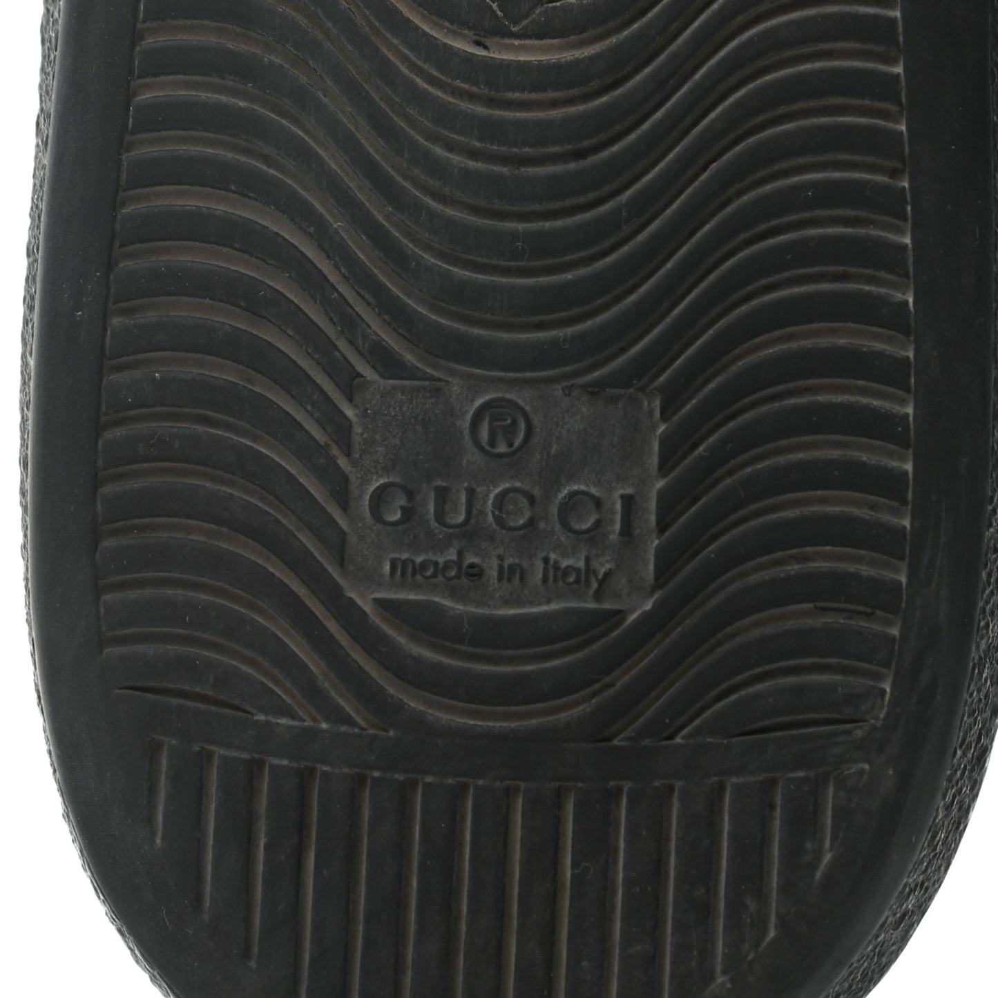 GG Supreme Monogram Miro Soft Tessuto Sneakers 7.5 Black Grey
