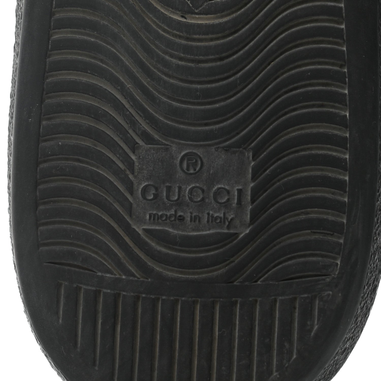 Gucci GG Supreme Monogram Miro Soft Tessuto Sneakers 7.5 Black Grey 5 of 7