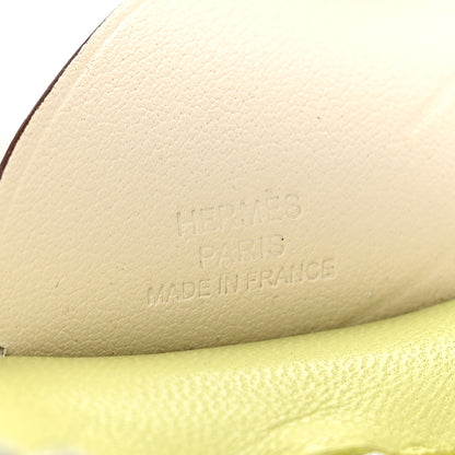 Hermes Milo Lambskin Grigri Rodeo Pegase Horse Bag Charm GM Jaune Bourgeon Bleu Brume Nata 3 of 6