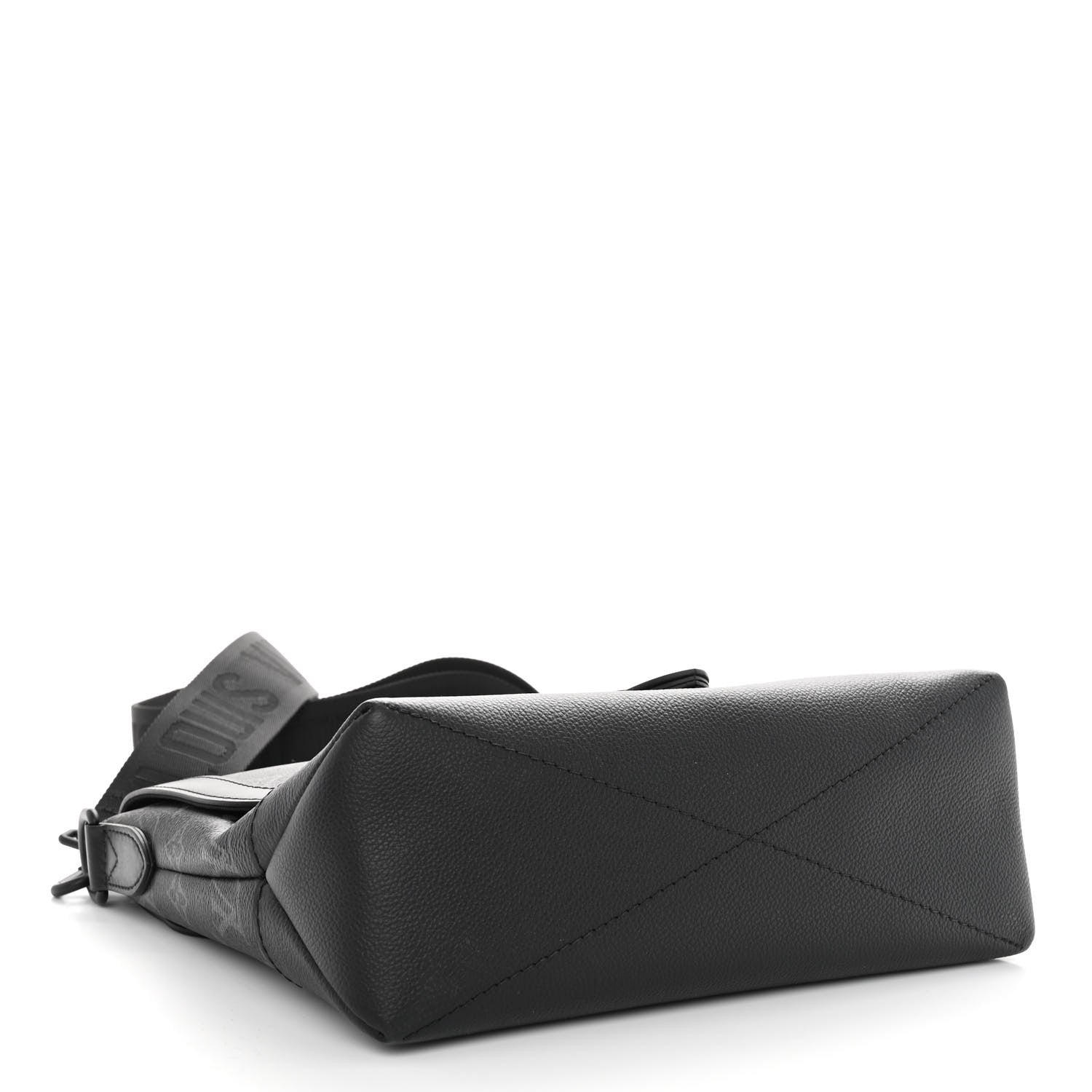 Louis Vuitton Monogram Eclipse Saumur Messenger NV Black 4 of 9