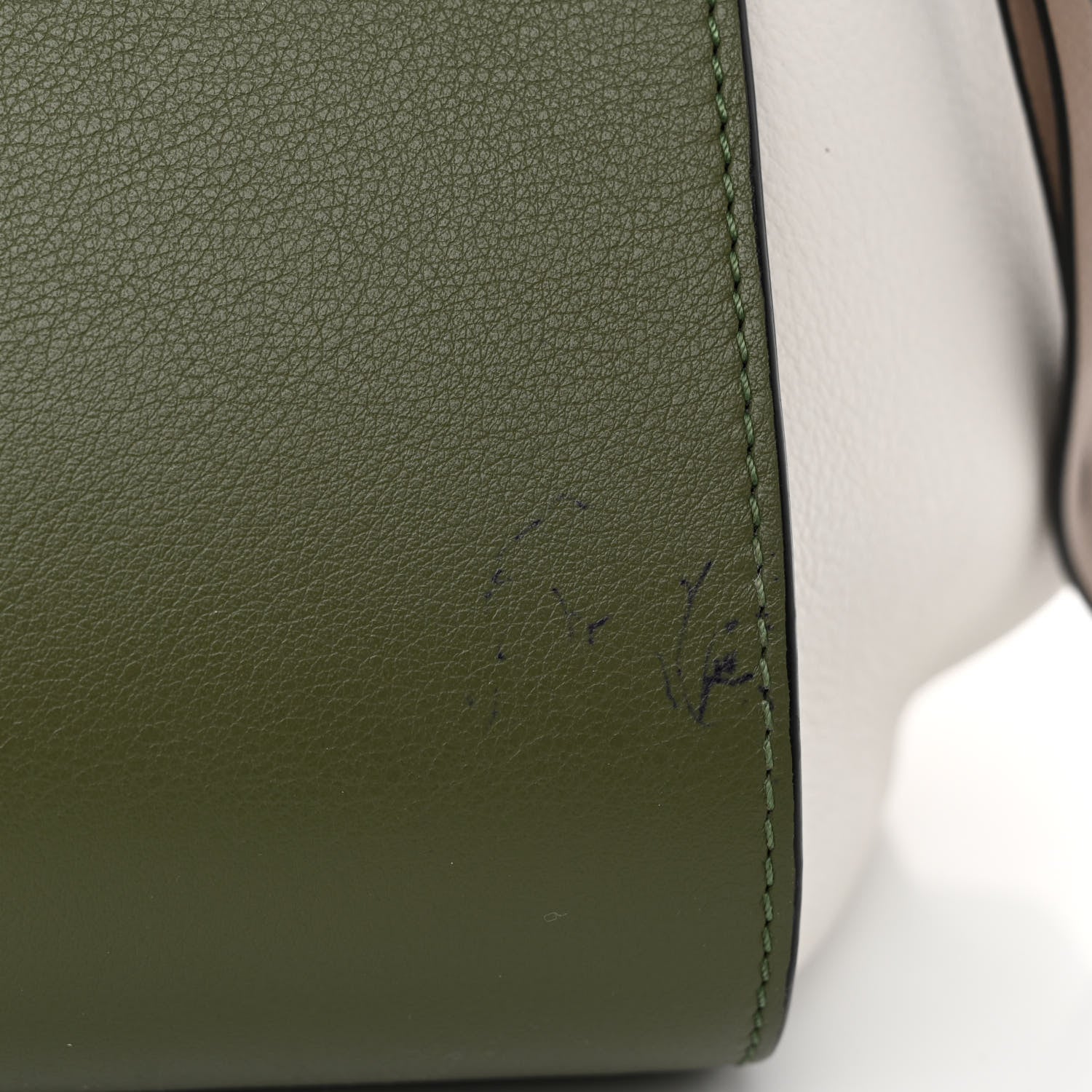 Loewe Calfskin Small Hammock Shoulder Bag Avocado Green Sand 11 of 11