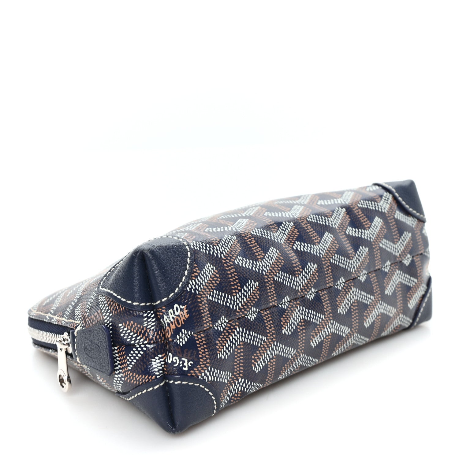 Goyard Goyardine Vendome Toiletry Pouch Navy 4 of 7
