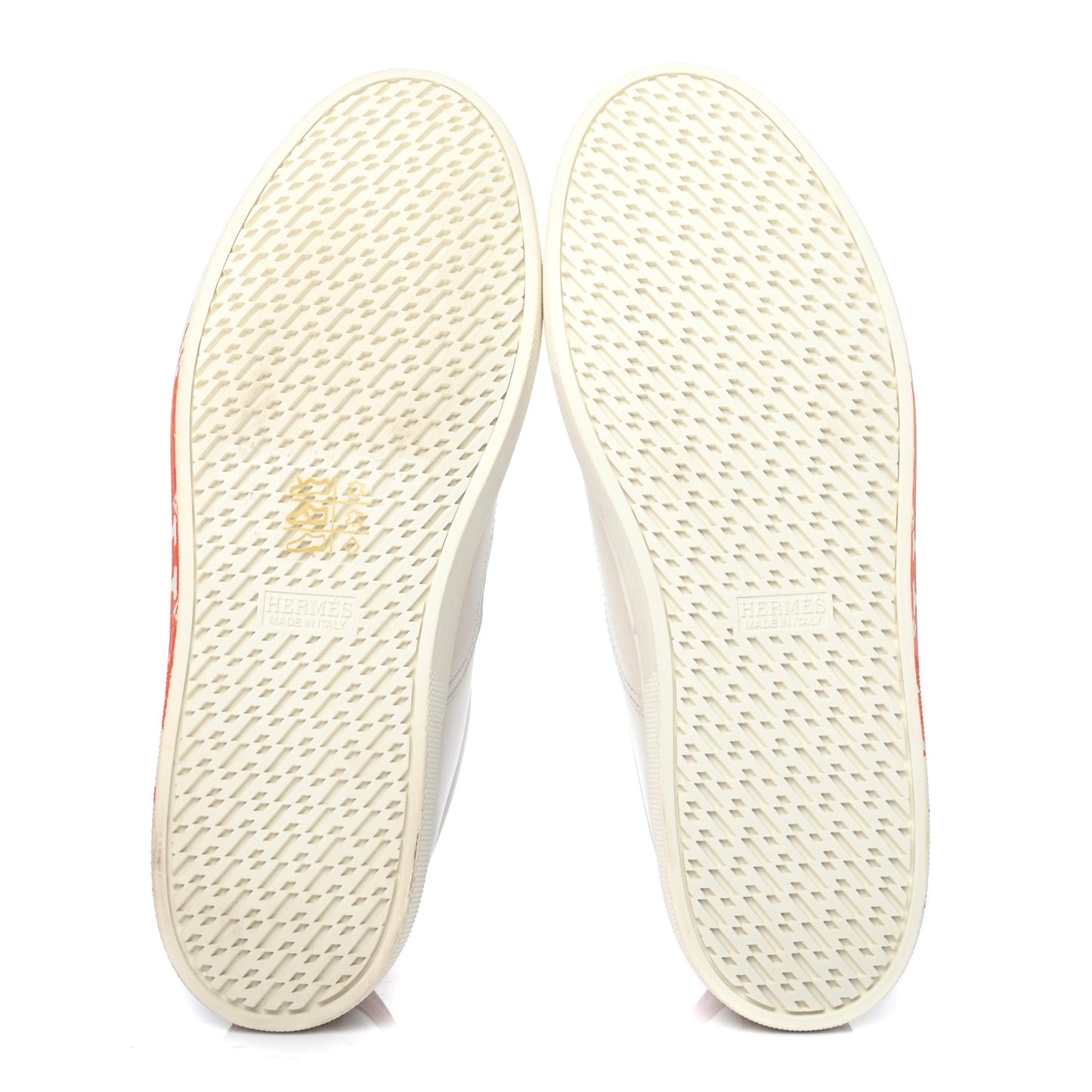 Swift Printed Peinture Fraiche Quicker Sneakers 36.5 White Orange