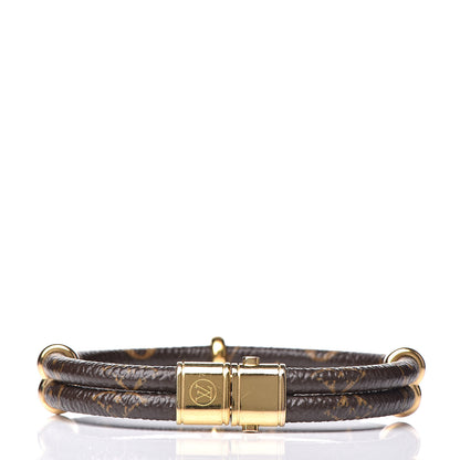 Louis Vuitton Monogram Keep It Twice Bracelet 19 3 of 4