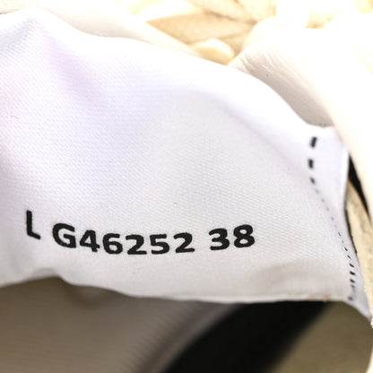 Chanel Calfskin Perforated CC Sneakers 38 White 8 of 8