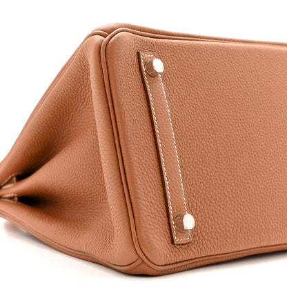 Hermes Togo Birkin 30 Gold 9 of 15