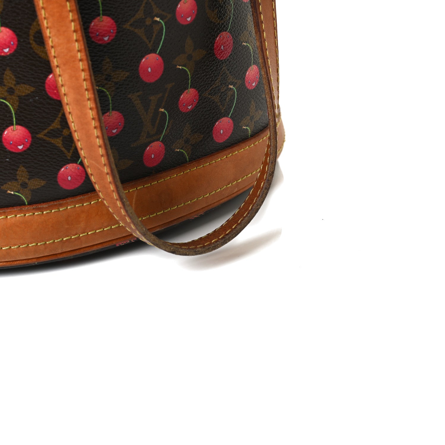 Louis Vuitton Monogram Cerises Bucket Bag 11 of 20