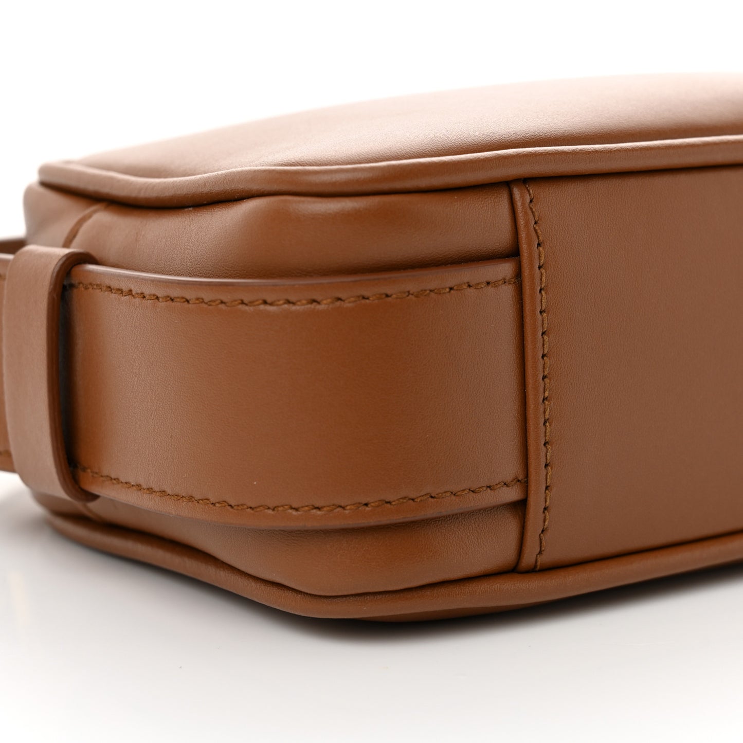 Soft Calf Softy Shoulder Bag Cognac