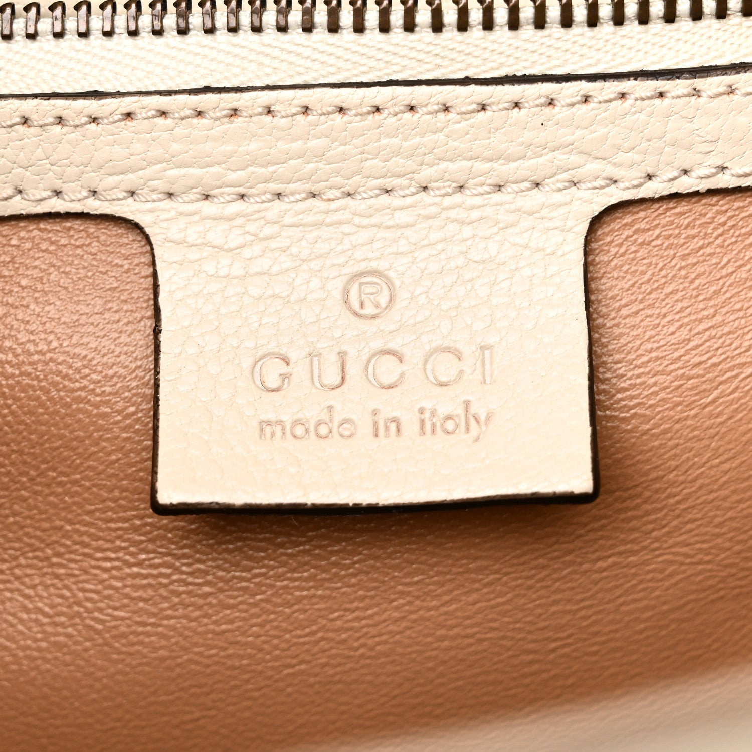 Gucci Goatskin Elaphe Pearl Medium Fox Broche Top Handle Bag Hibiscus Red Mystic White 5 of 9