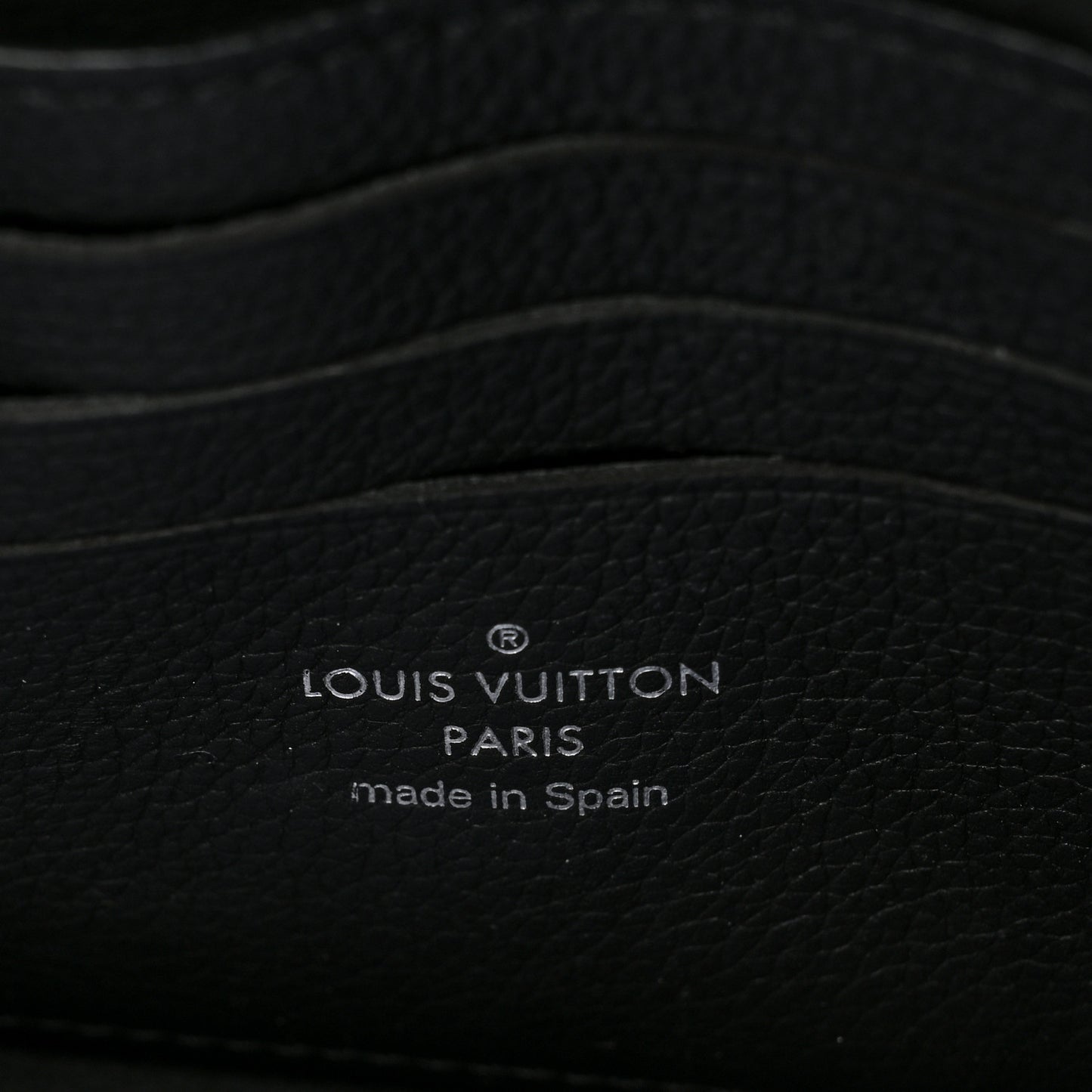 Soft Calfskin My Lockme Chain Pochette Black