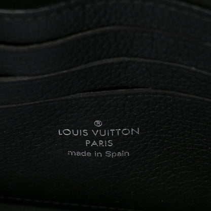 Louis Vuitton Soft Calfskin My Lockme Chain Pochette Black 6 of 9