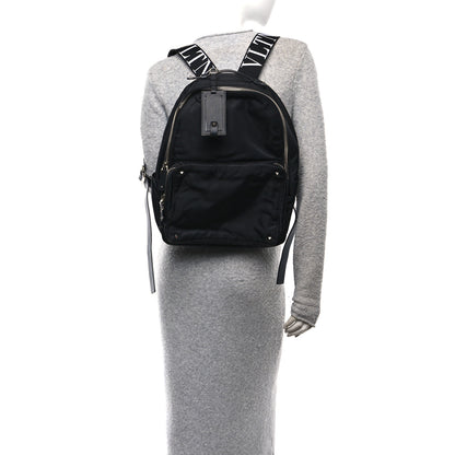Valentino Garavani Nylon Rockstud Backpack Black 2 of 9
