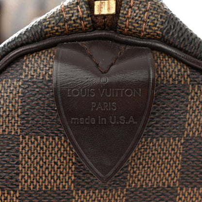 Louis Vuitton Damier Ebene Speedy 30 6 of 16