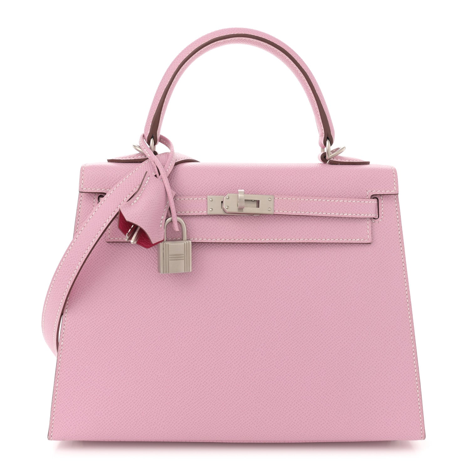 Hermes Epsom Horseshoe Kelly Sellier 25 Mauve Sylvestre Rose Mexico 1 of 11