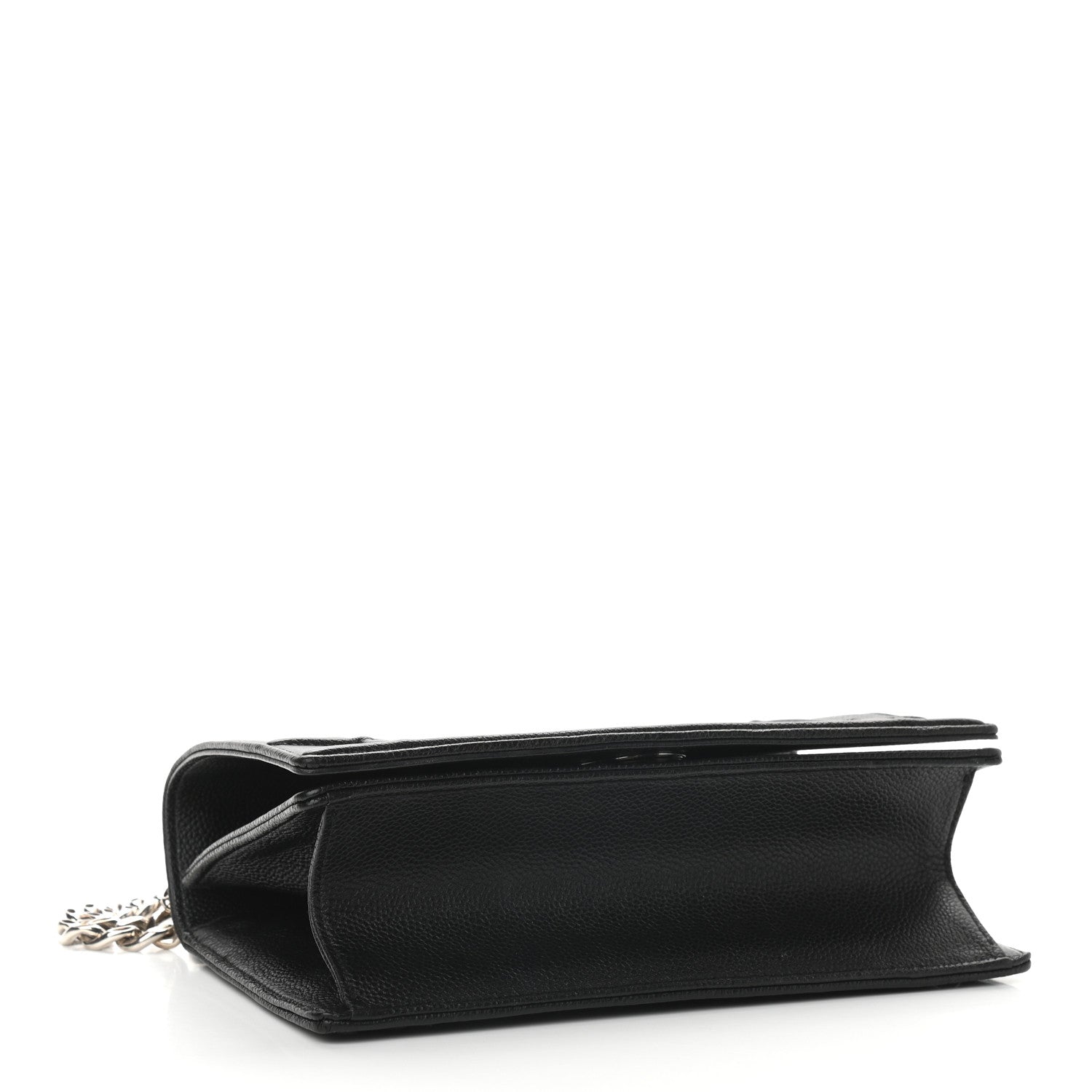 Christian Dior Grained Calfskin Small Diorama Flap Bag Black 4 of 9