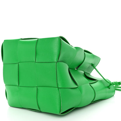 Bottega Veneta Nappa Maxi Intrecciato Small Cassette Bucket Bag Parakeet 9 of 9