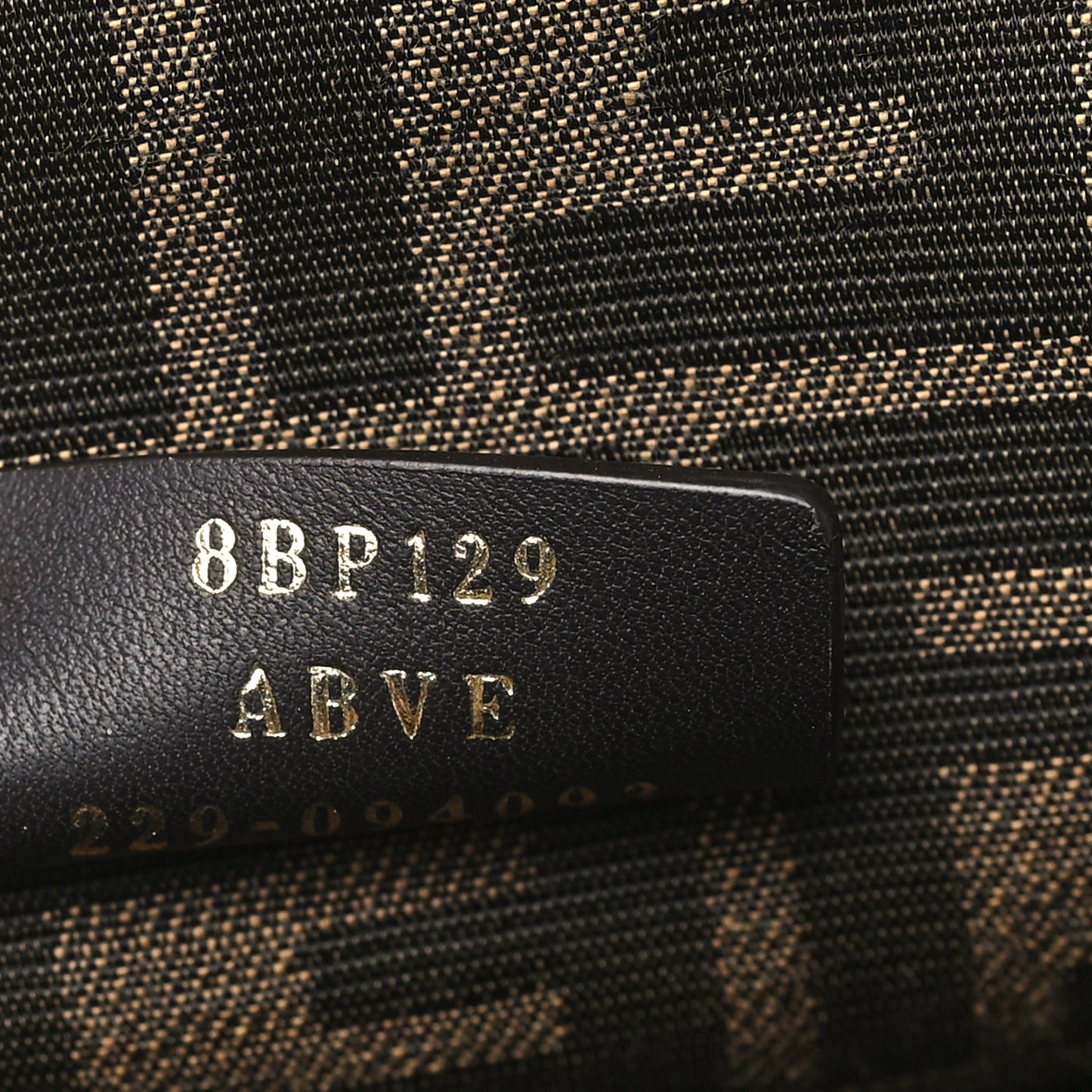 Shiny Nappa Small Fendi First Agapanto