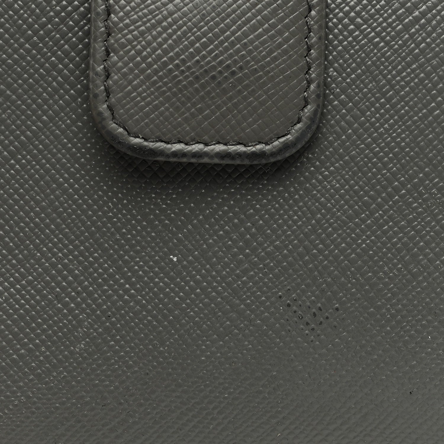 Prada Saffiano Metal Compact Wallet Marmo 10 of 10