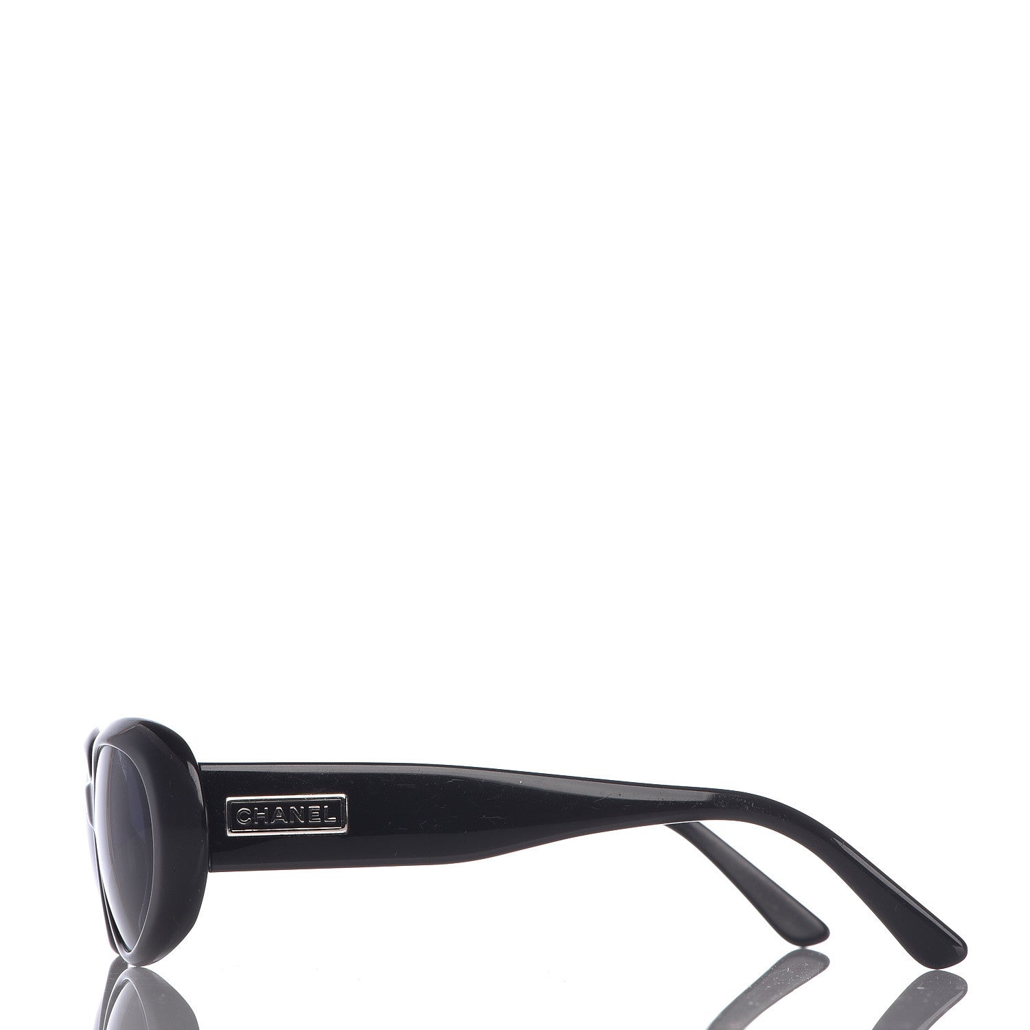 Chanel Logo Sunglasses 5119 Black 3 of 6