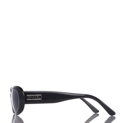 Chanel Logo Sunglasses 5119 Black 3 of 6