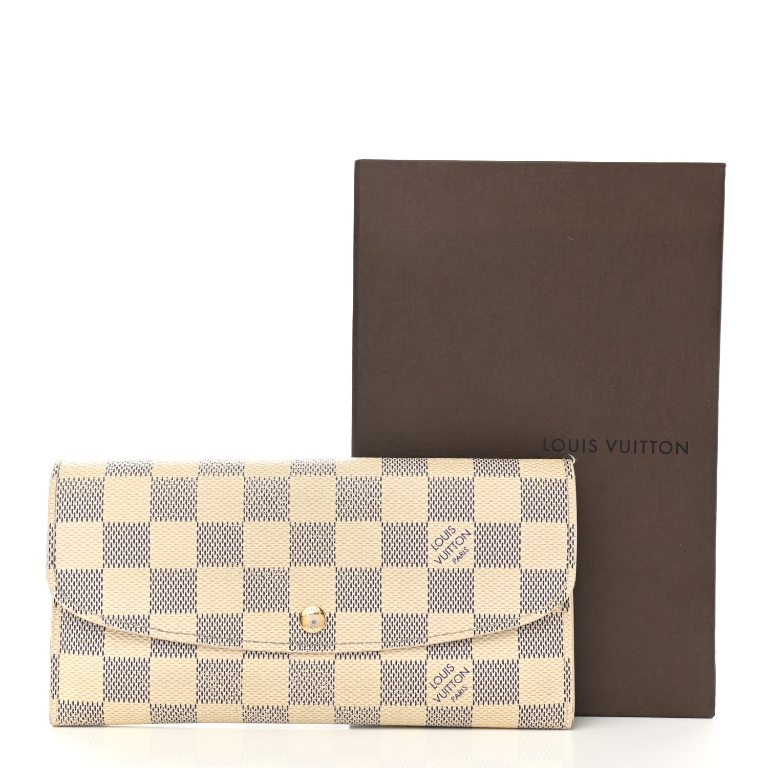 Louis Vuitton Damier Azur Emilie Wallet 17 of 17