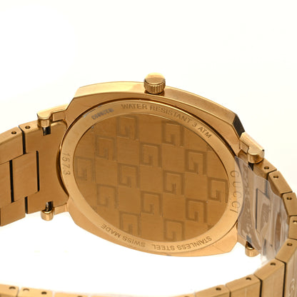 Gucci Stainless Steel 38mm Grip Quartz Watch Gold 4 of 4