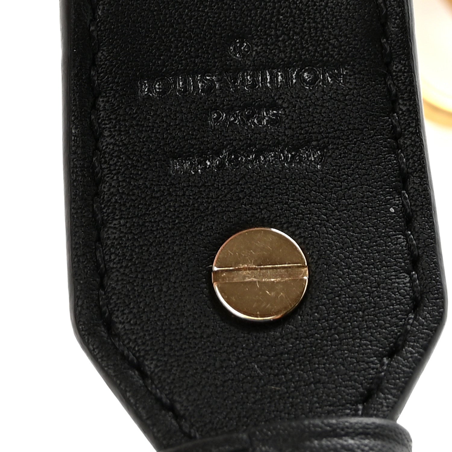 Louis Vuitton Monogram Bandouliere Shoulder Strap XL Black 4 of 4