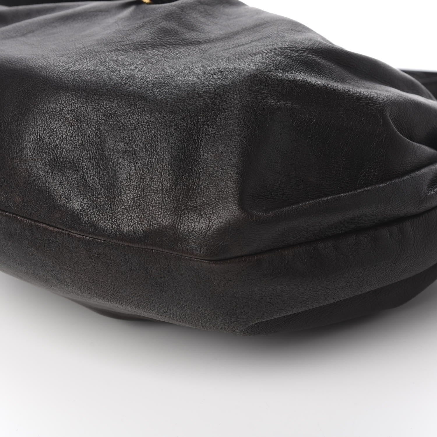 Miu Miu Nappa Hobo Black 7 of 8