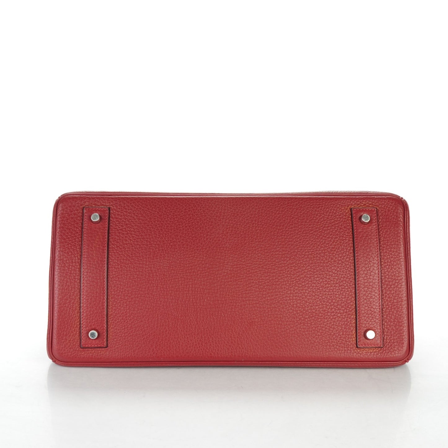 Taurillon Clemence JPG Birkin 42 Rouge H