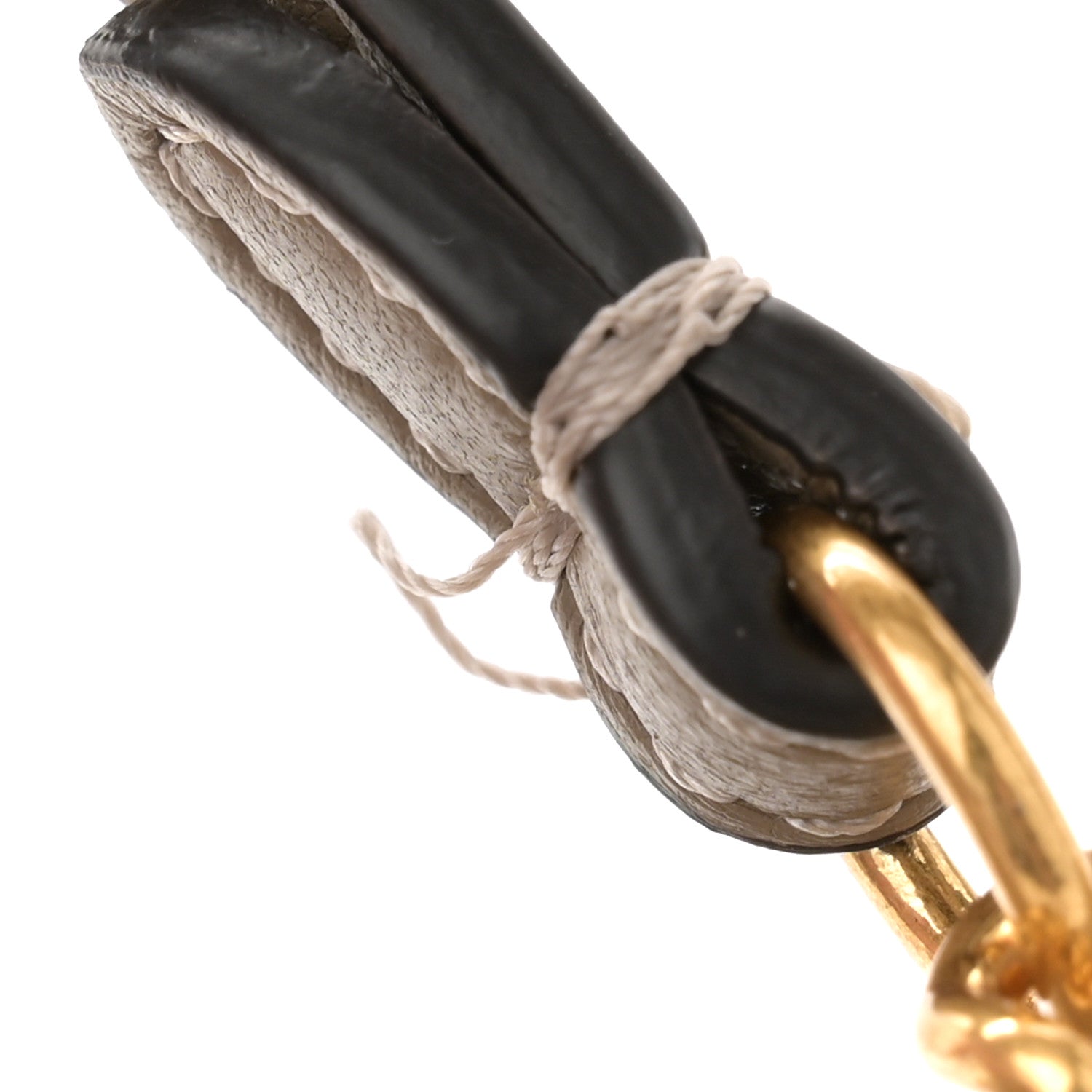Fendi Nappa FF 1974 Embossed Mini Baguette Dove Gray 12 of 13