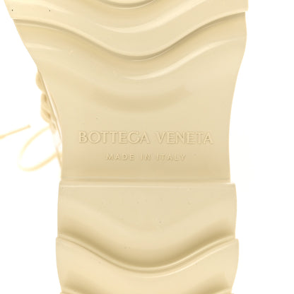 Bottega Veneta Rubber Stride Ankle Boots 38 Sea Salt 7 of 8