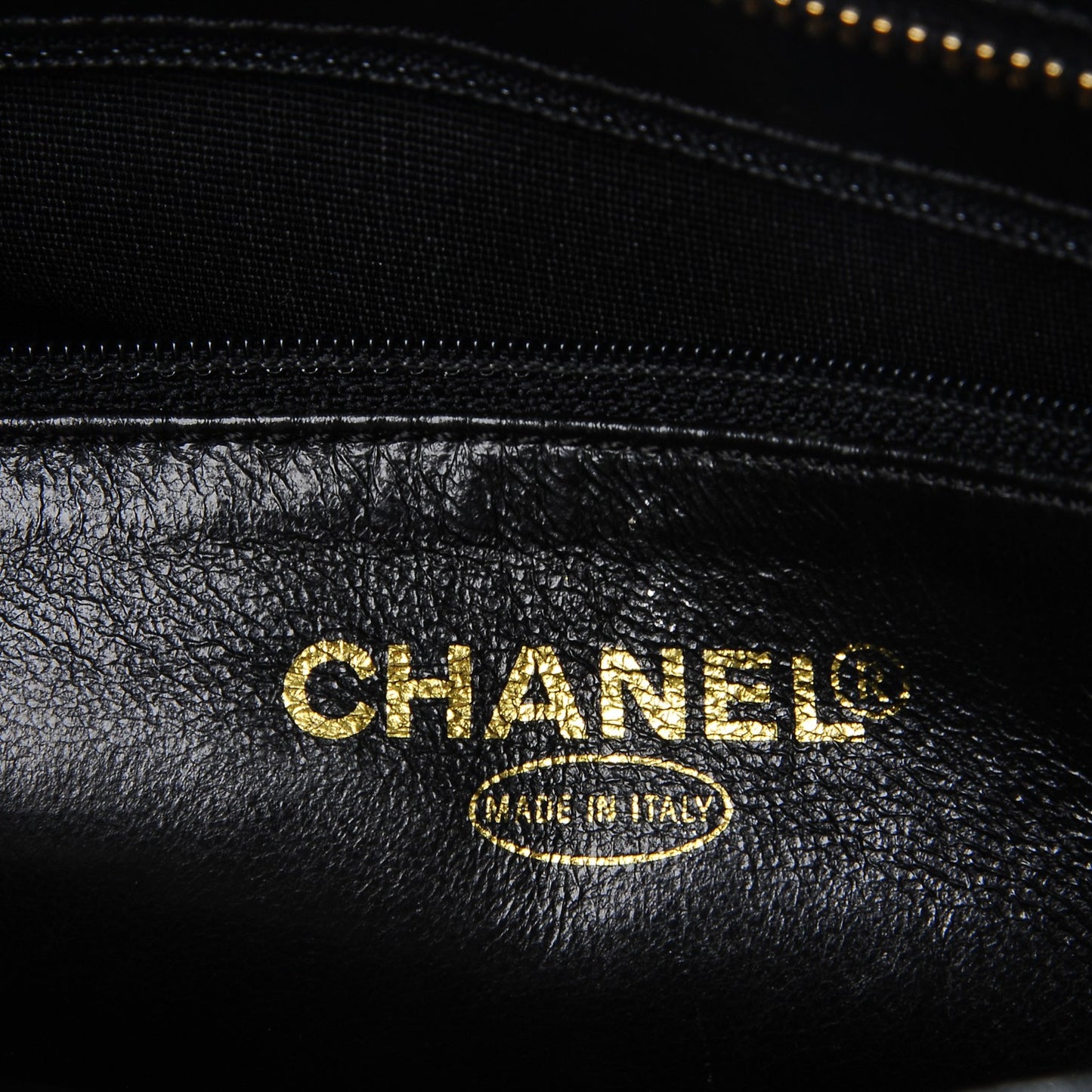 Caviar Quilted Medallion Tote Black