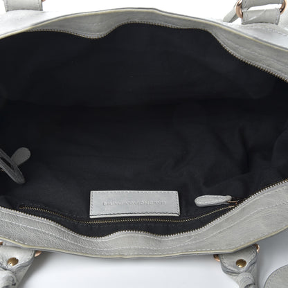 Balenciaga Agneau Giant 12 Rose Gold Hardware Part Time Gris Ciment 4 of 9