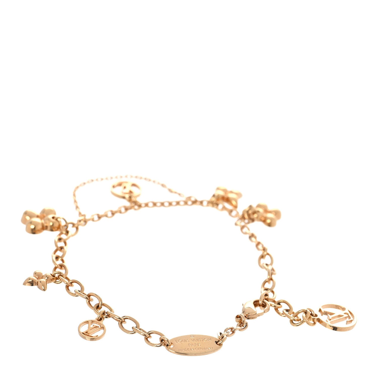 Louis Vuitton Metal Monogram Blooming Supple Bracelet 3 of 5