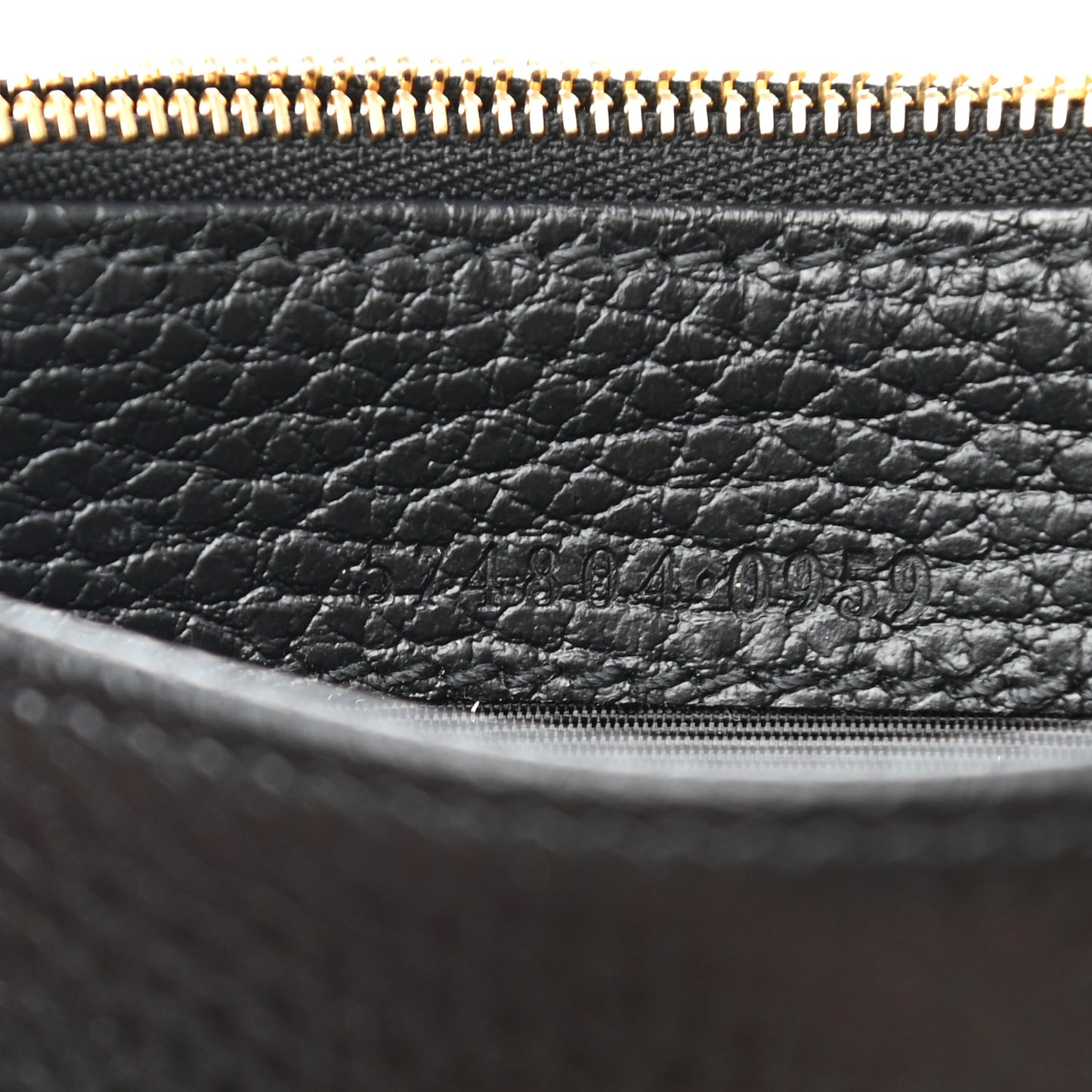 Dollar Calfskin GG Marmont Coin Case Card Holder Black