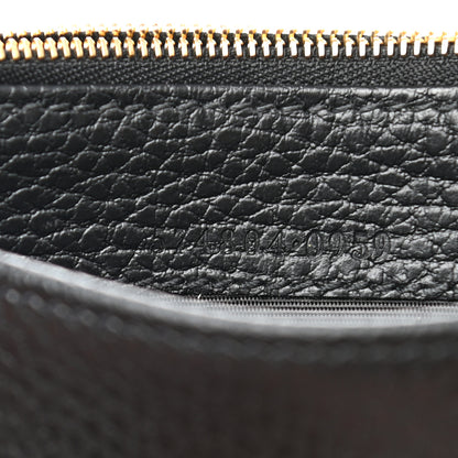 Gucci Dollar Calfskin GG Marmont Coin Case Card Holder Black 7 of 7