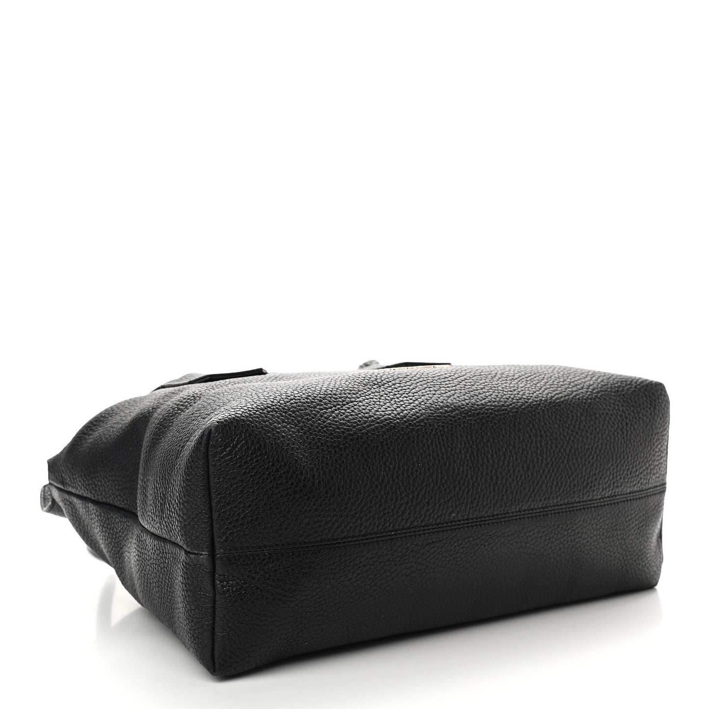 London Grainy Calfskin Medium Baynard Tote Black
