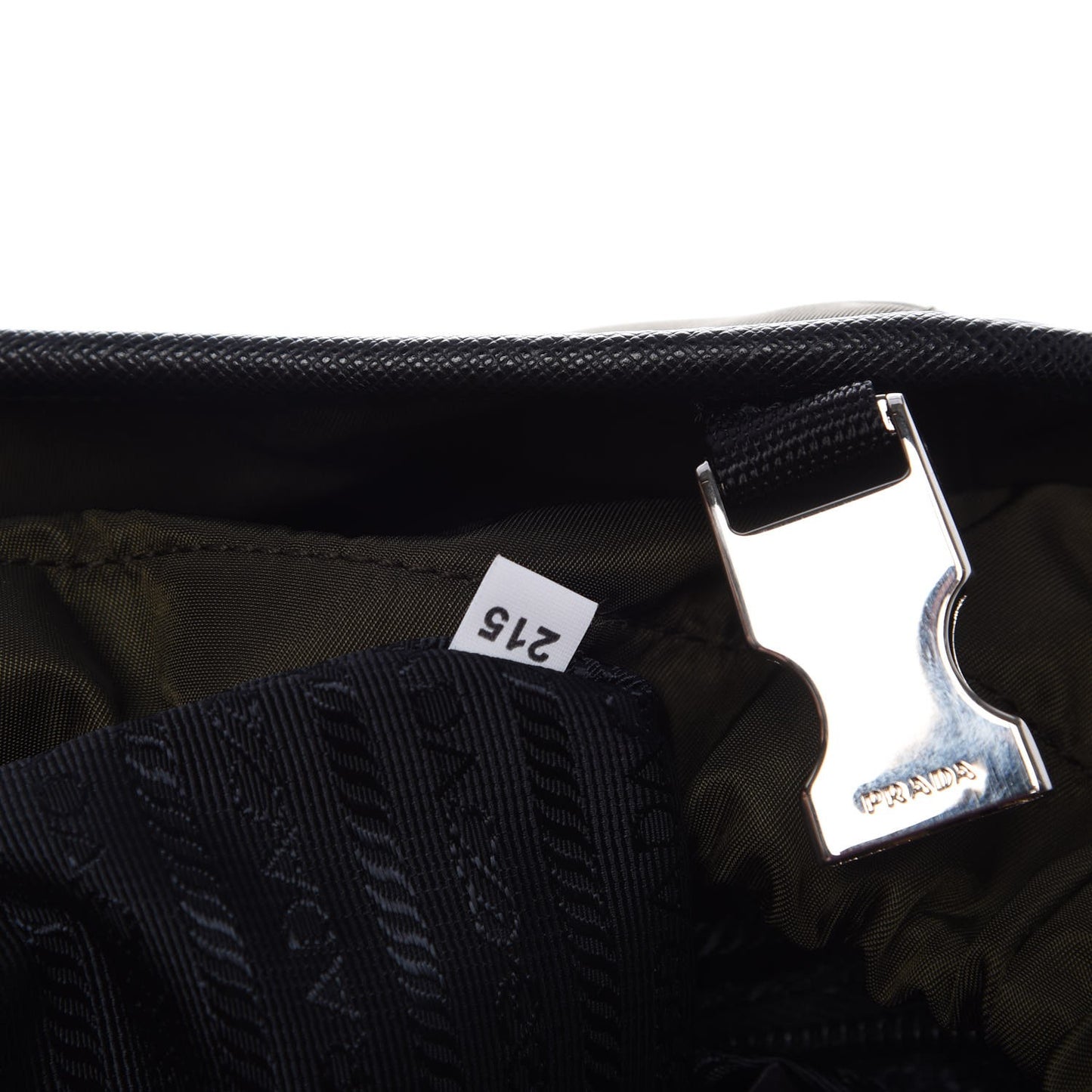Tessuto Nylon Letteri Double Buckle Backpack Mimetico