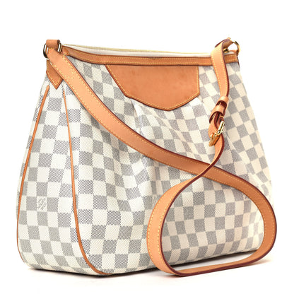 Louis Vuitton Damier Azur Siracusa MM 2 of 6