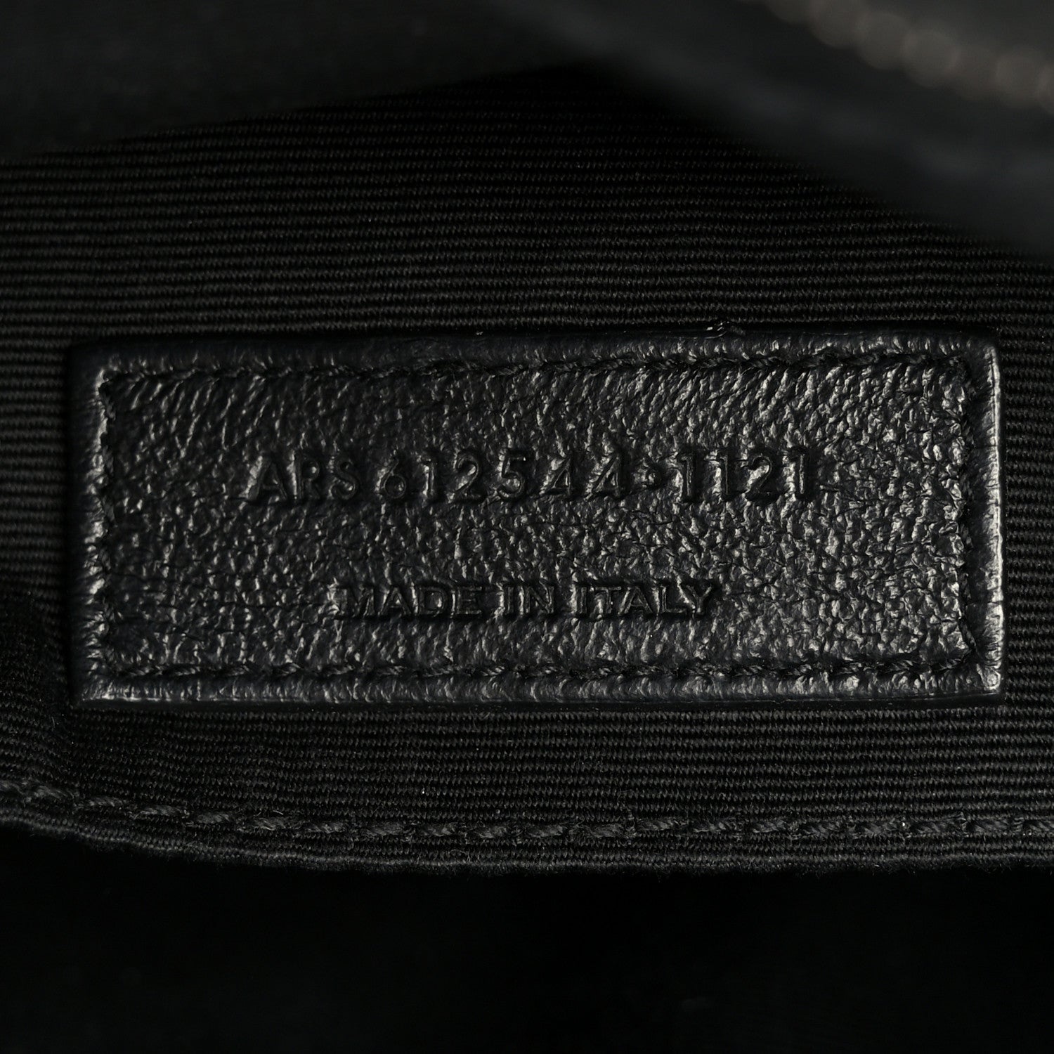 Saint Laurent Calfskin Matelasse Monogram Lou Camera Bag Black 7 of 10