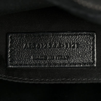 Saint Laurent Calfskin Matelasse Monogram Lou Camera Bag Black 7 of 10