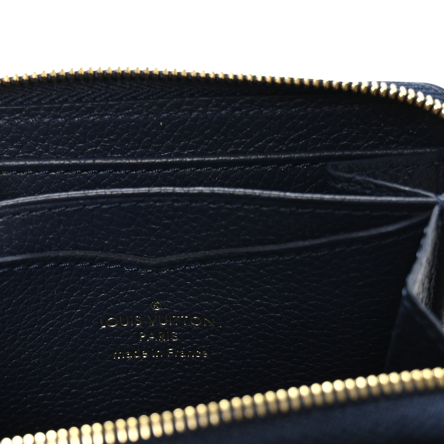 Louis Vuitton Empreinte Monogram Giant Zippy Coin Purse Navy Creme Louis Vuitton Empreinte Monogram Giant Zippy Coin Purse Navy Creme