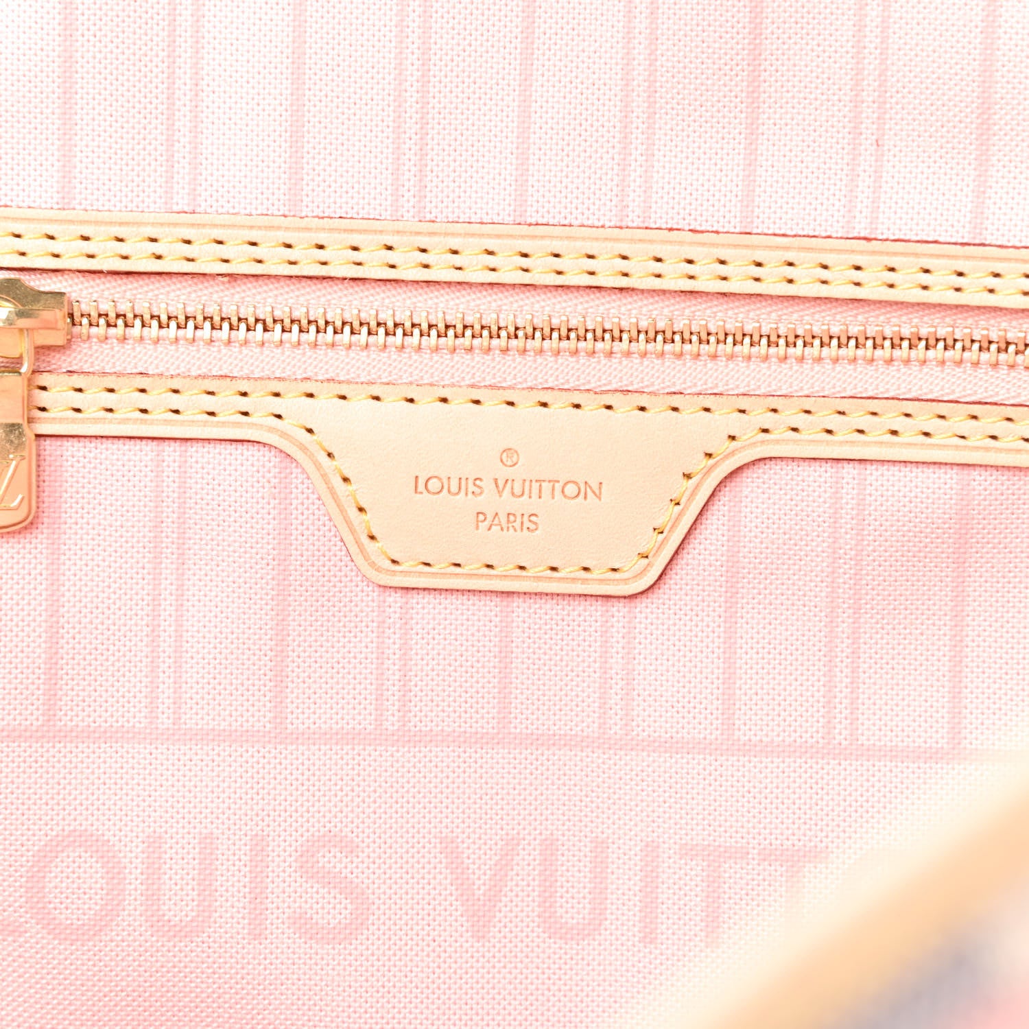 Louis Vuitton Damier Azur Tahitienne Neverfull MM 7 of 12