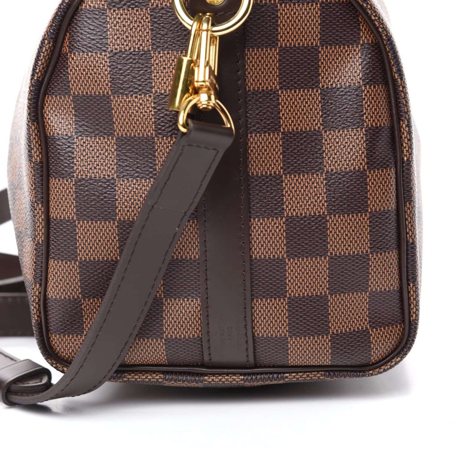 Louis Vuitton Damier Ebene Speedy Bandouliere 25 8 of 10