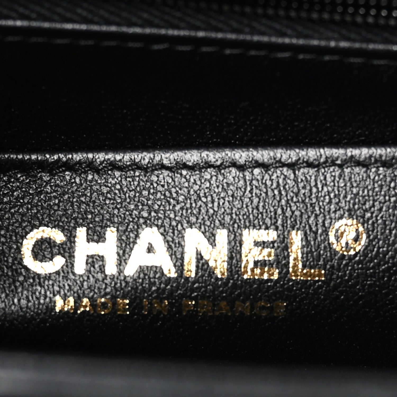 Chanel Lambskin Quilted Mini Rectangular Flap Black 6 of 10