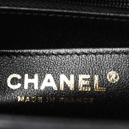 Chanel Lambskin Quilted Mini Rectangular Flap Black 6 of 10